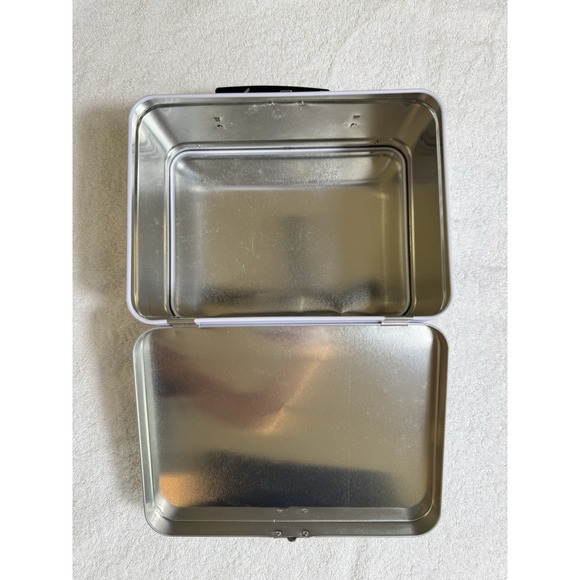 TEENAGE MUTANT NINJA TURTLES TIN METAL LUNCHBOX HEROES IN A HALF SHELL Limited E - Picture 2 of 8